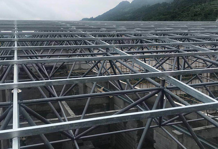 鄂尔多斯仁怀冠英学校艺体楼网架